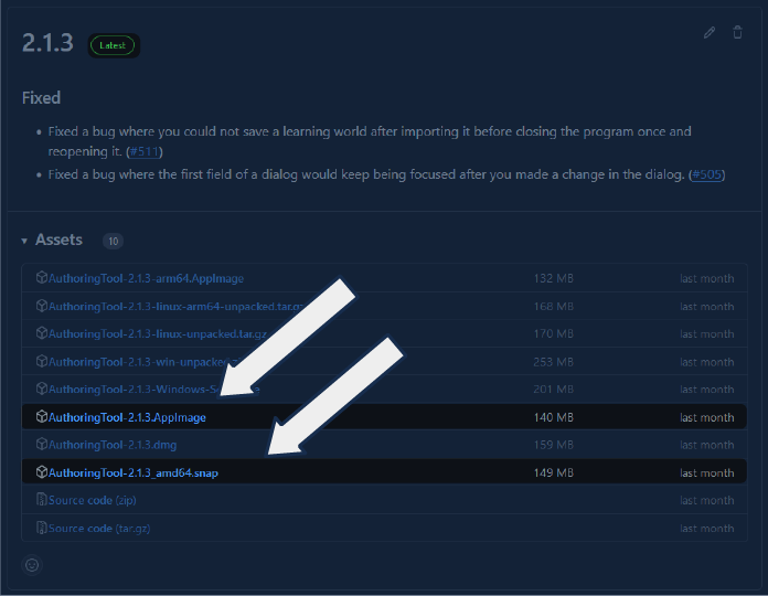 List of authoring tool downloads List of authoring tool downloads